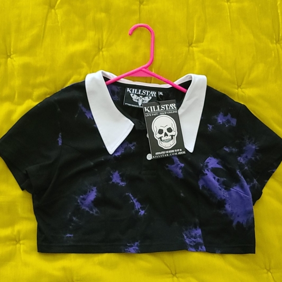 Killstar Tye Dye Croptop - Picture 1 of 3